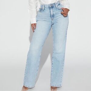 Madewell Jeans the perfect summer jeans straight  leg SZ 26" light wash Flawed